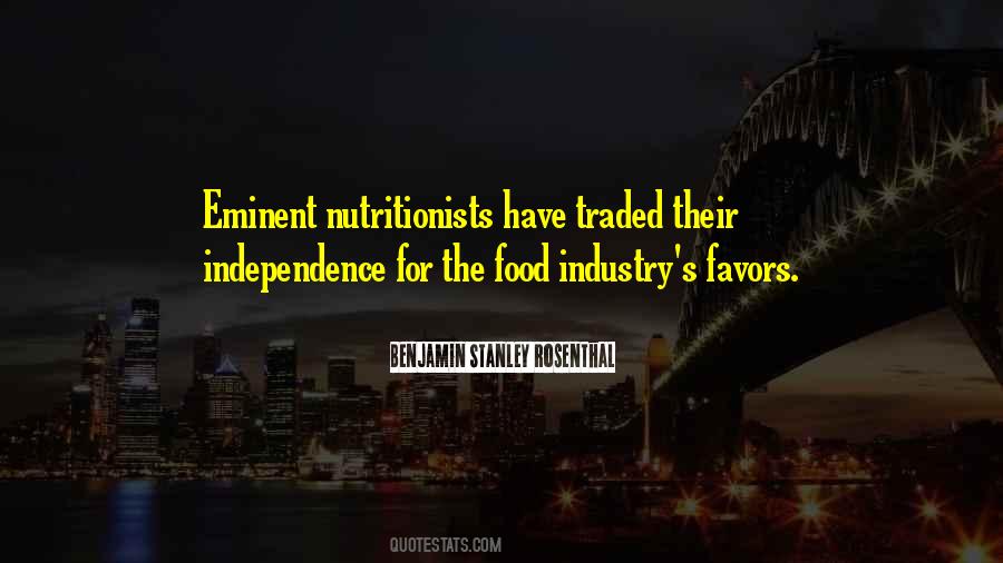 Quotes About The Food Industry #934352