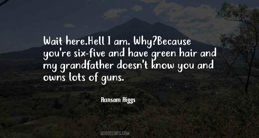 Quotes About Green Hair #622778