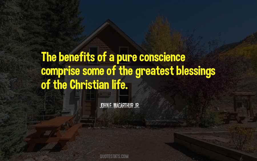 Pure Conscience Quotes #1854557