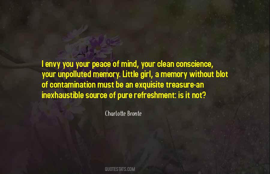 Pure Conscience Quotes #525429