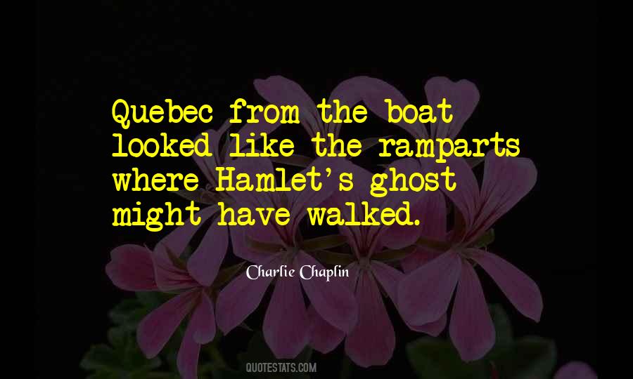 Quotes About The Ghost In Hamlet #408994
