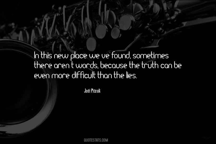 Words Lies Quotes #560715