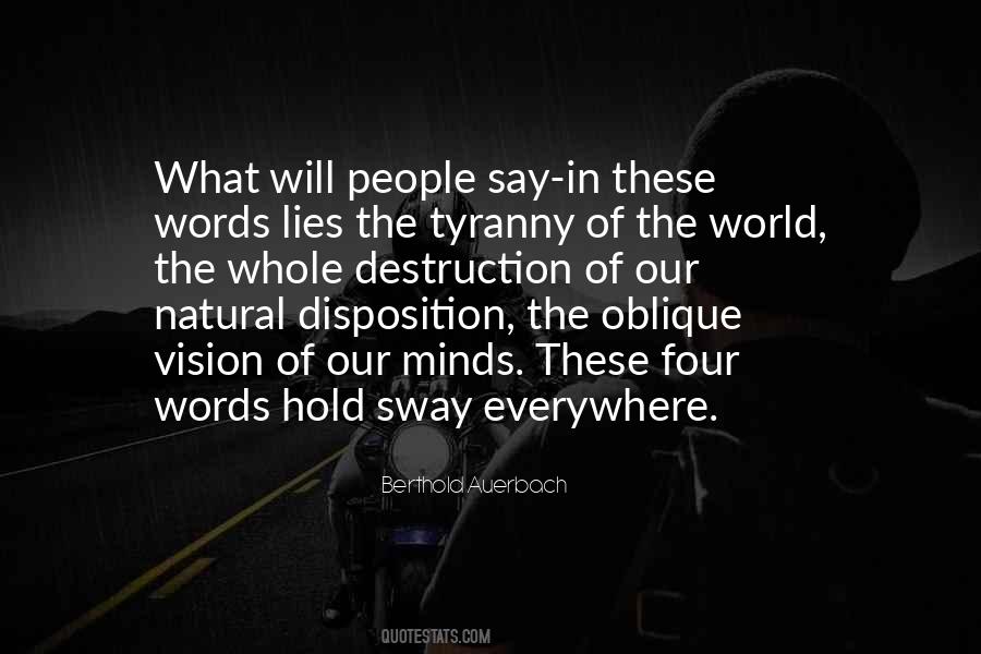 Words Lies Quotes #98399