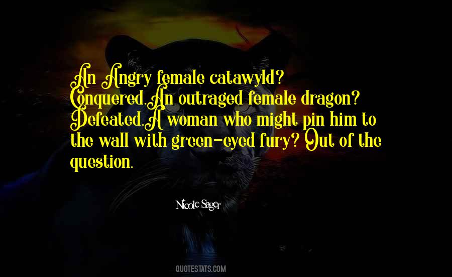 Quotes About Green Eyed Woman #515409