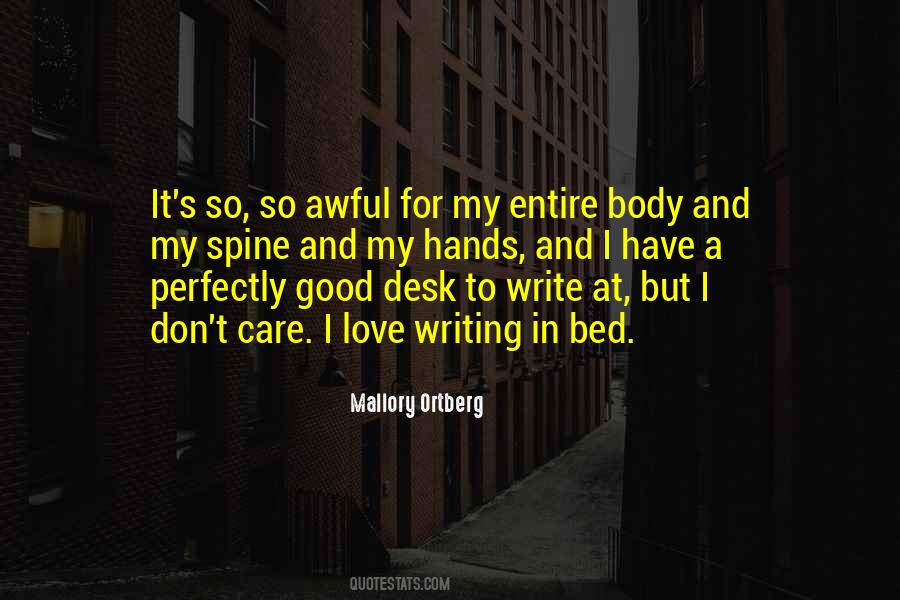 A Good Bed Quotes #1323778