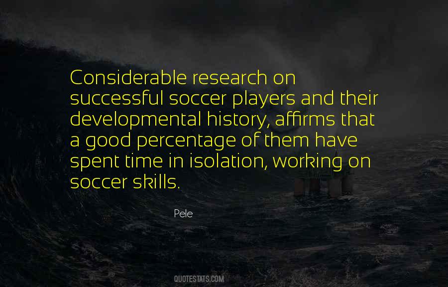 Soccer Skills Quotes #1095454