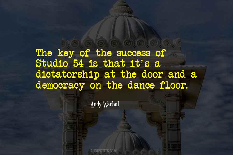 Key Of Success Is Quotes #1487125