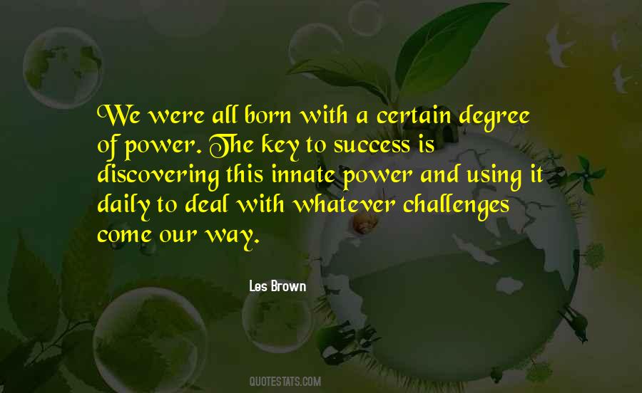 Key Of Success Is Quotes #1603711