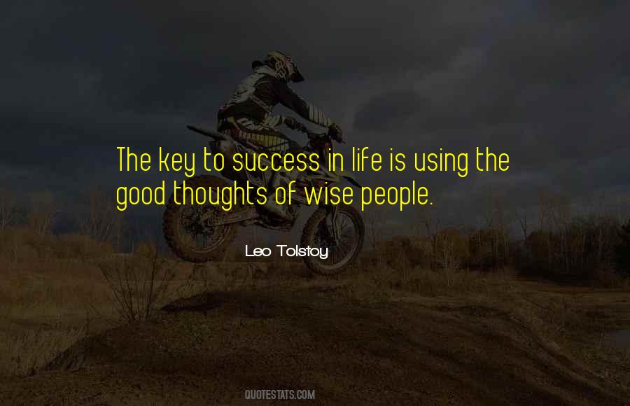 Key Of Success Is Quotes #517953
