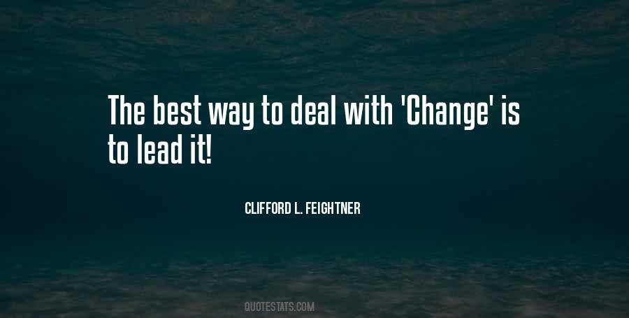 Fight For Change Quotes #1385418