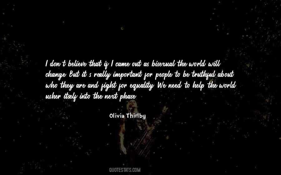 Fight For Change Quotes #866988
