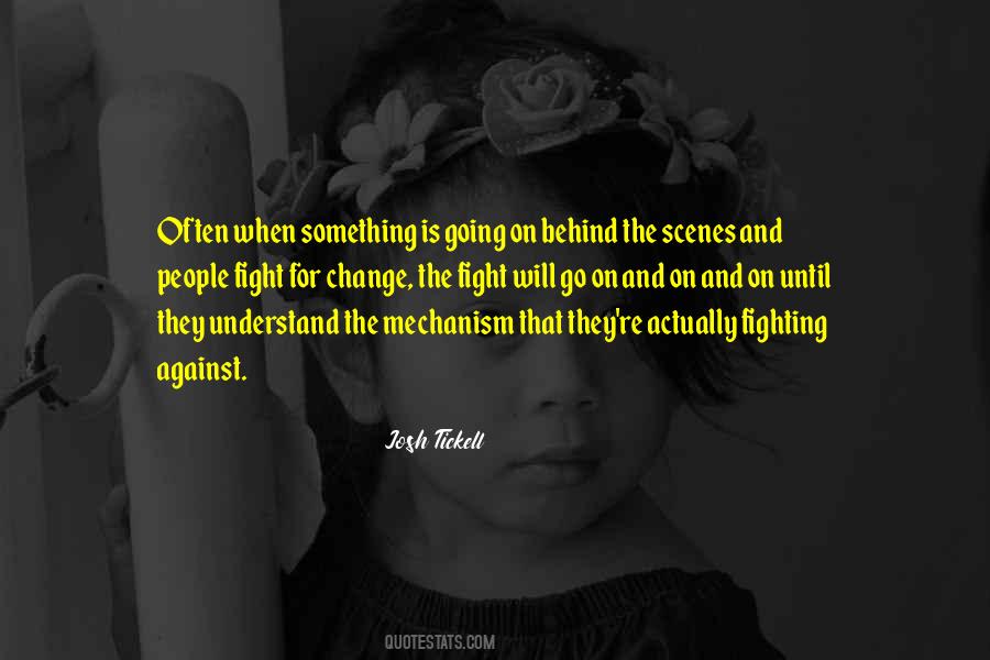 Fight For Change Quotes #920109