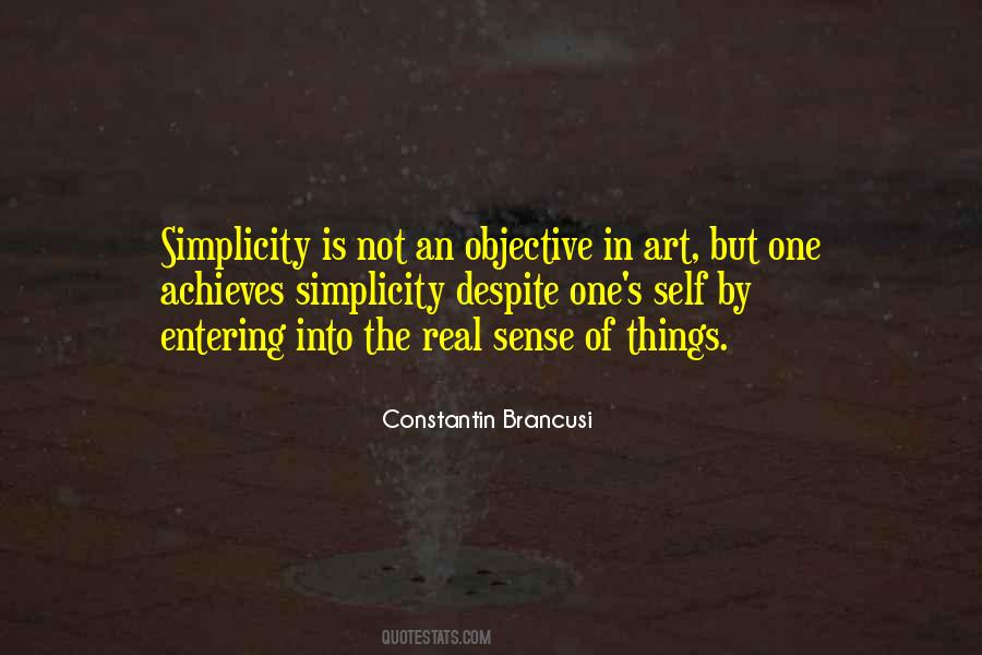 Quotes About Self Simplicity #1356569
