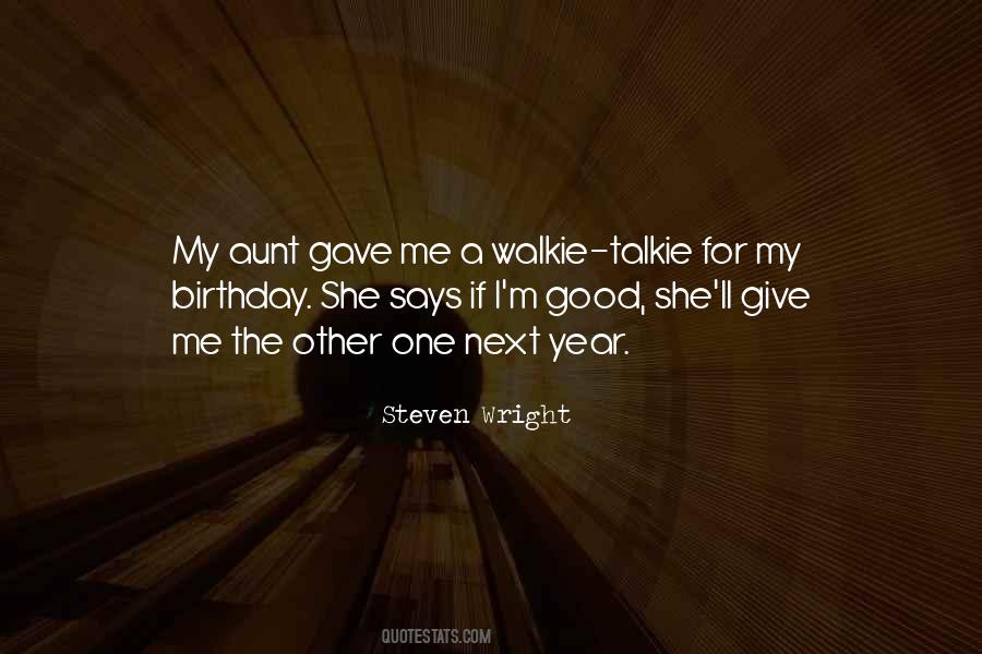 Birthday For Me Quotes #982473