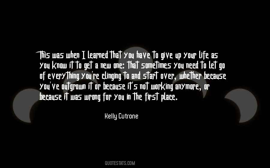 Clinging To Life Quotes #1639967