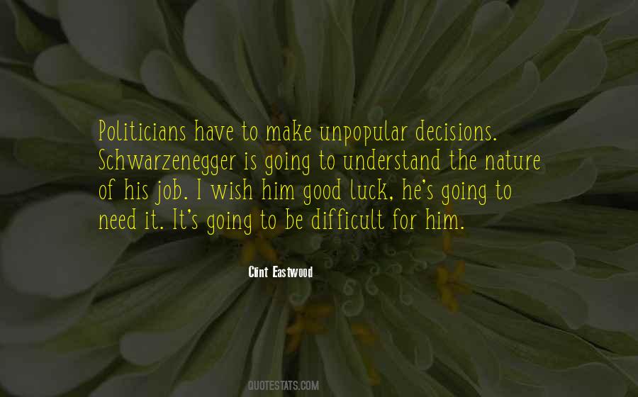 Wish Him Luck Quotes #1837615