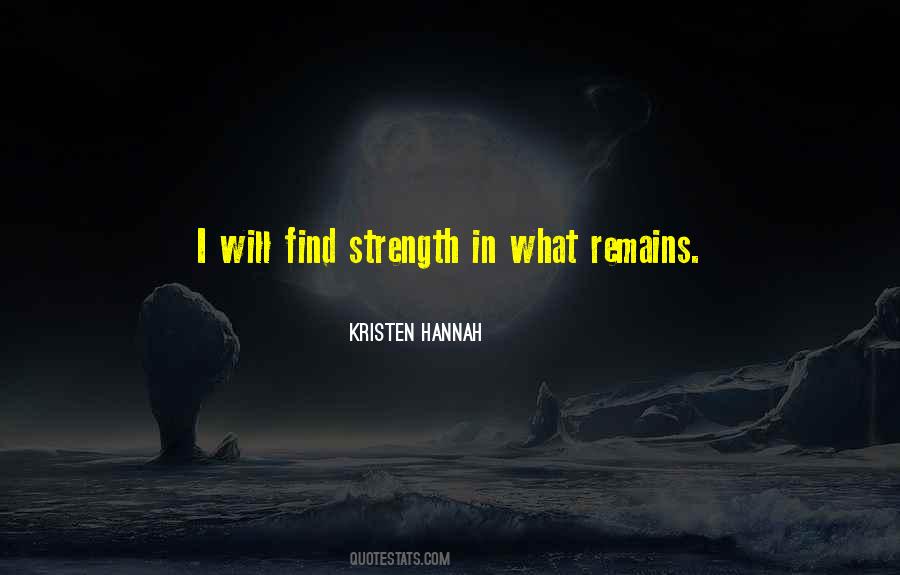 What Remains Quotes #352806