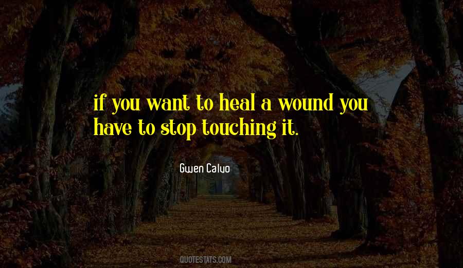 Wound Will Heal Quotes #675493