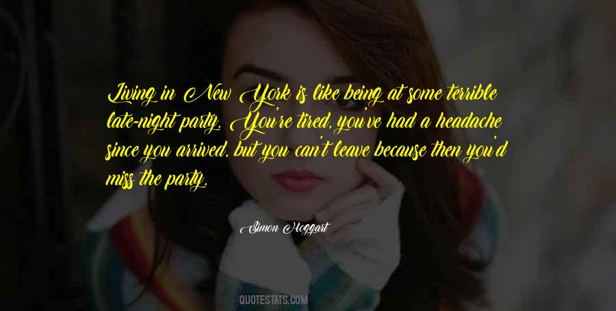 Miss The Party Quotes #1858585