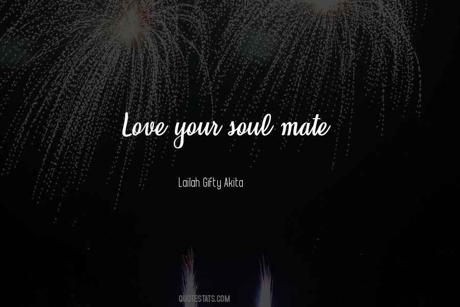 Love Soul Mate Quotes #1113837