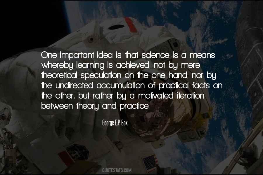Science Practical Quotes #1645524