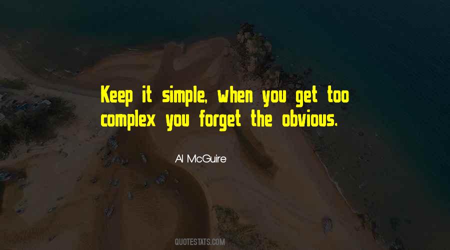 Complex Simple Quotes #1589349