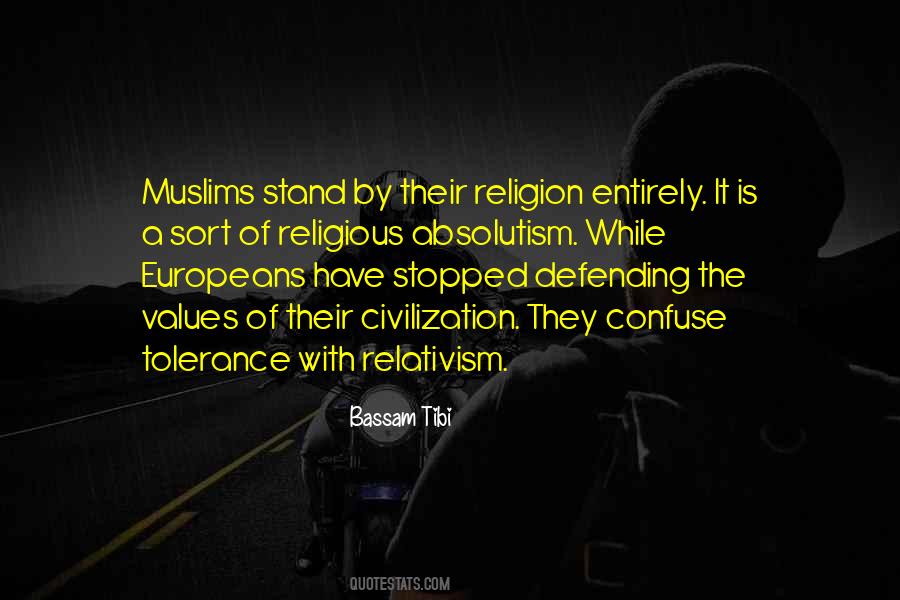 I Will Stand With The Muslims Quotes #314242