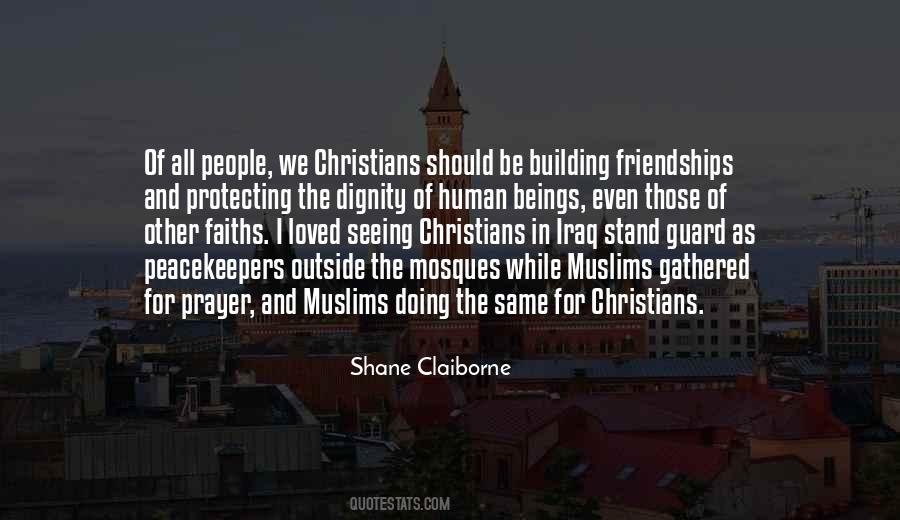 I Will Stand With The Muslims Quotes #507959
