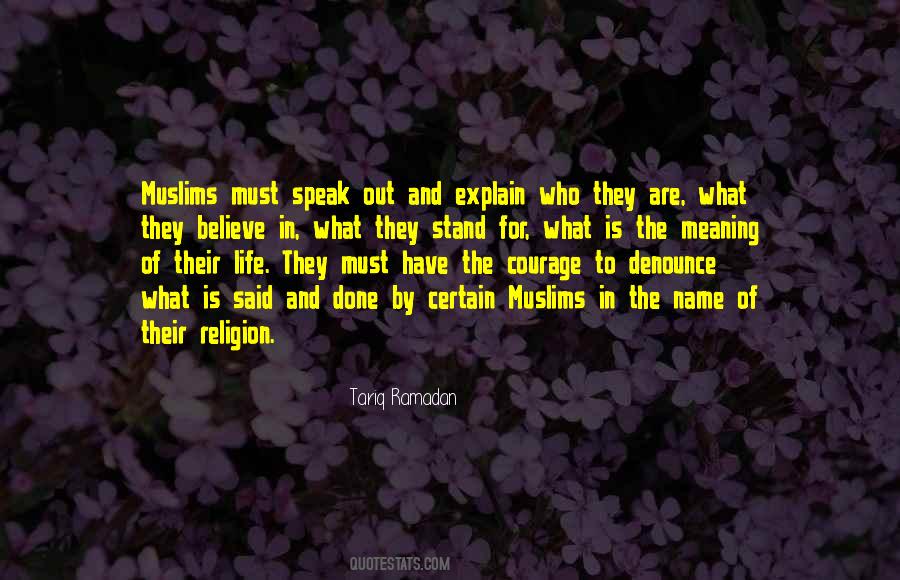 I Will Stand With The Muslims Quotes #842216