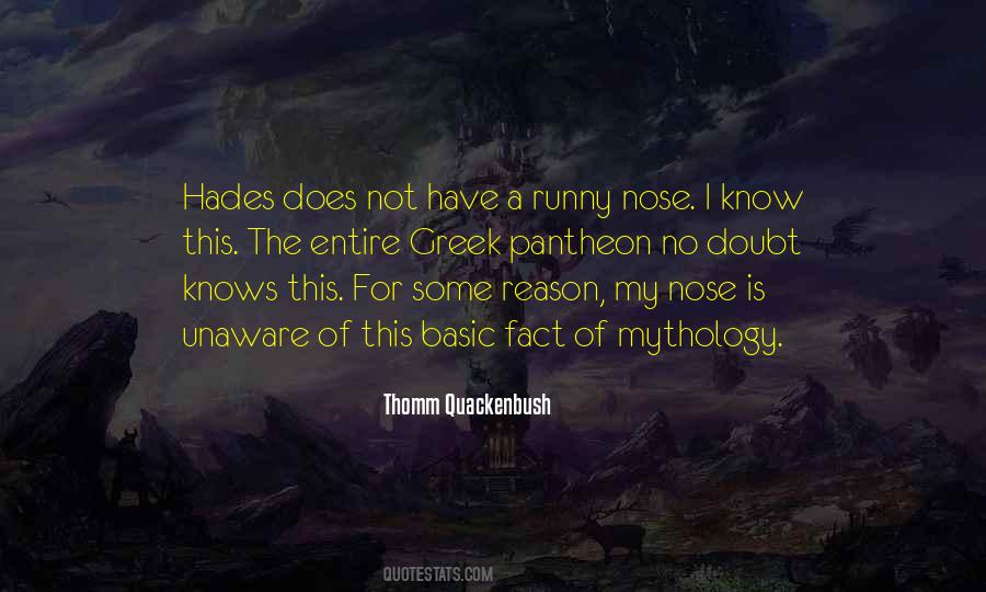 Quotes About Greek Hades #174831
