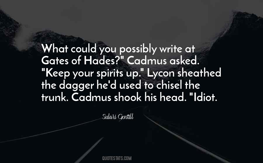 Quotes About Greek Hades #1796378