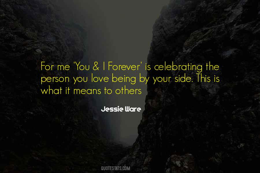 What Love Means To Me Quotes #1022642