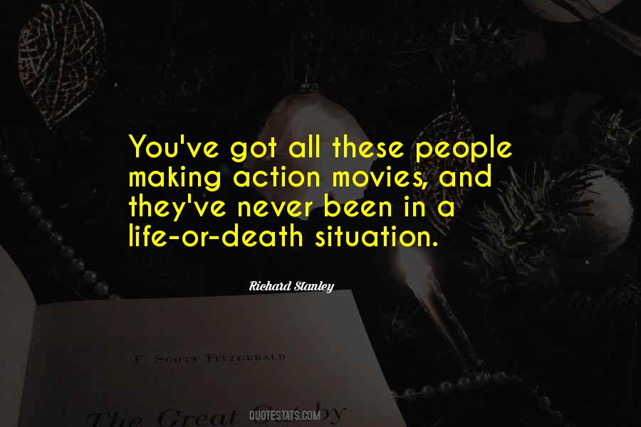 Life And Death Situation Quotes #1262468