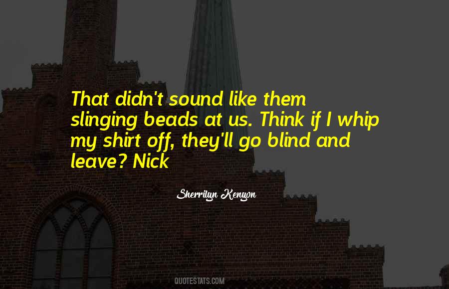 Funny Blind Quotes #1602022