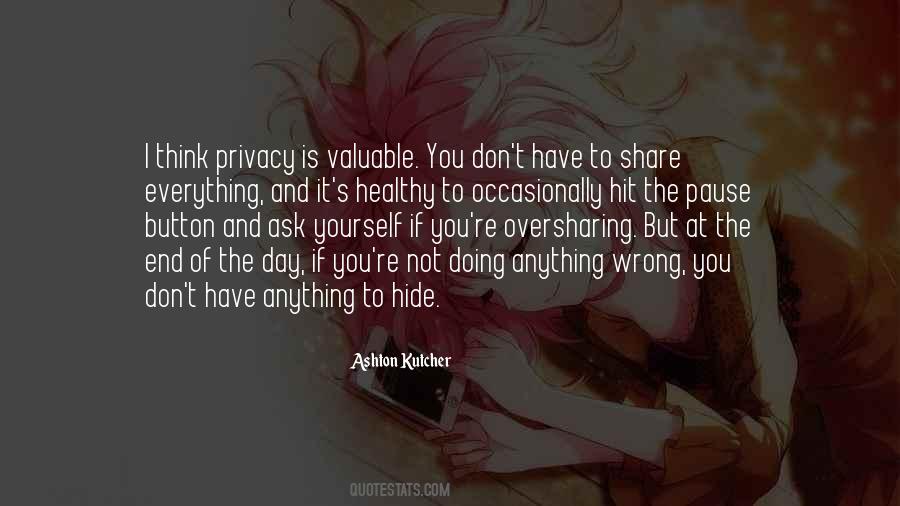 Pause And Think Quotes #976269