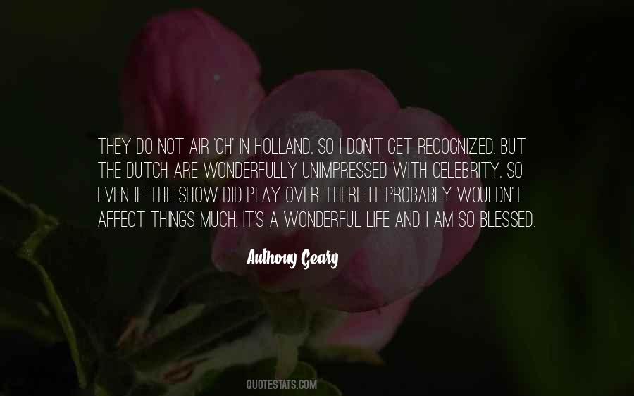 Wonderfully Blessed Quotes #1178714
