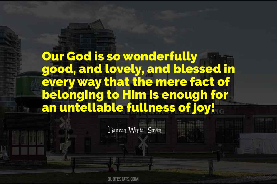 Wonderfully Blessed Quotes #1502357