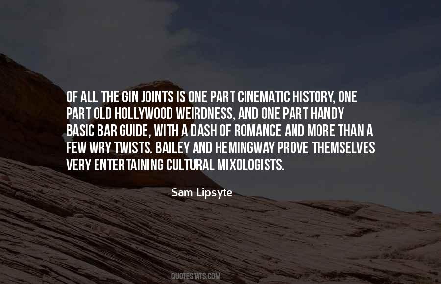 Gin Joints Quotes #516774