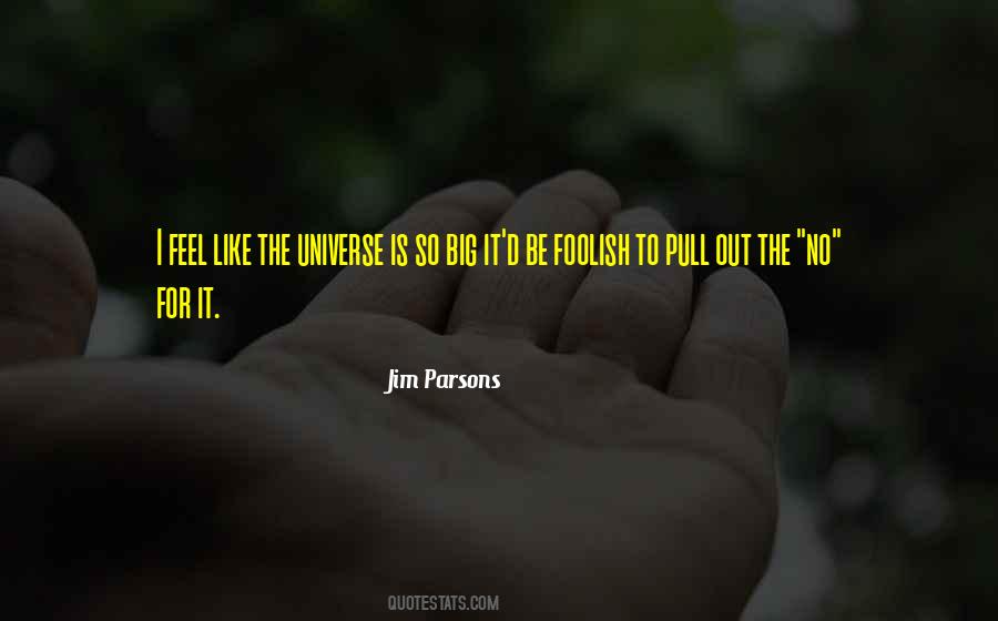 The Universe Is Big Quotes #1421009