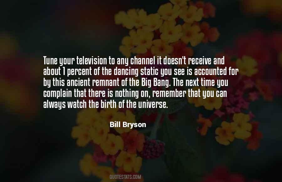 The Universe Is Big Quotes #983524