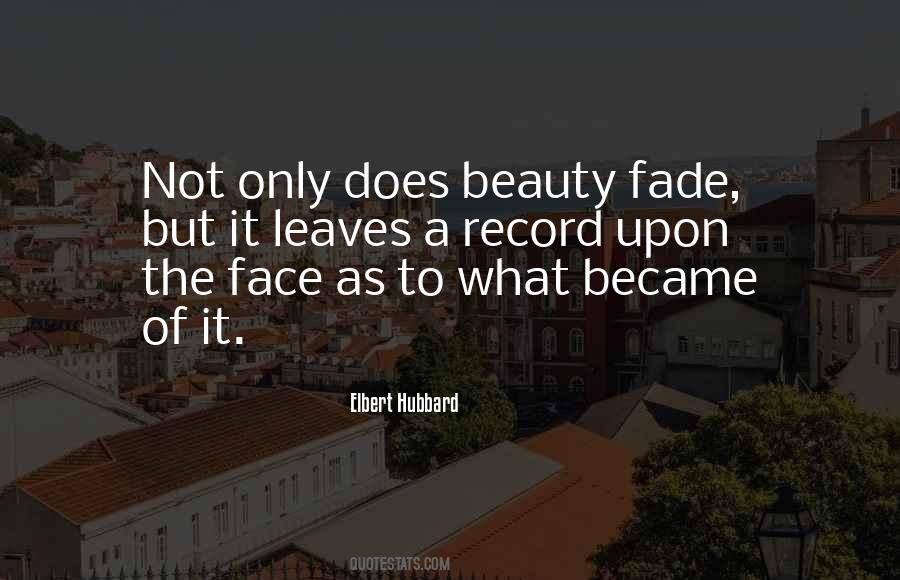 Best Beauty Face Quotes #901618