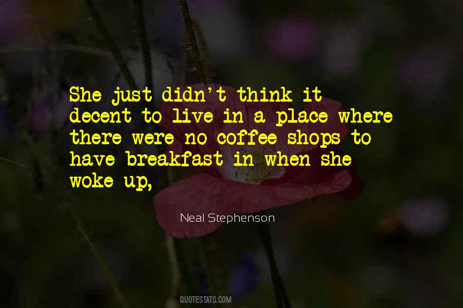 Coffee Breakfast Quotes #174399
