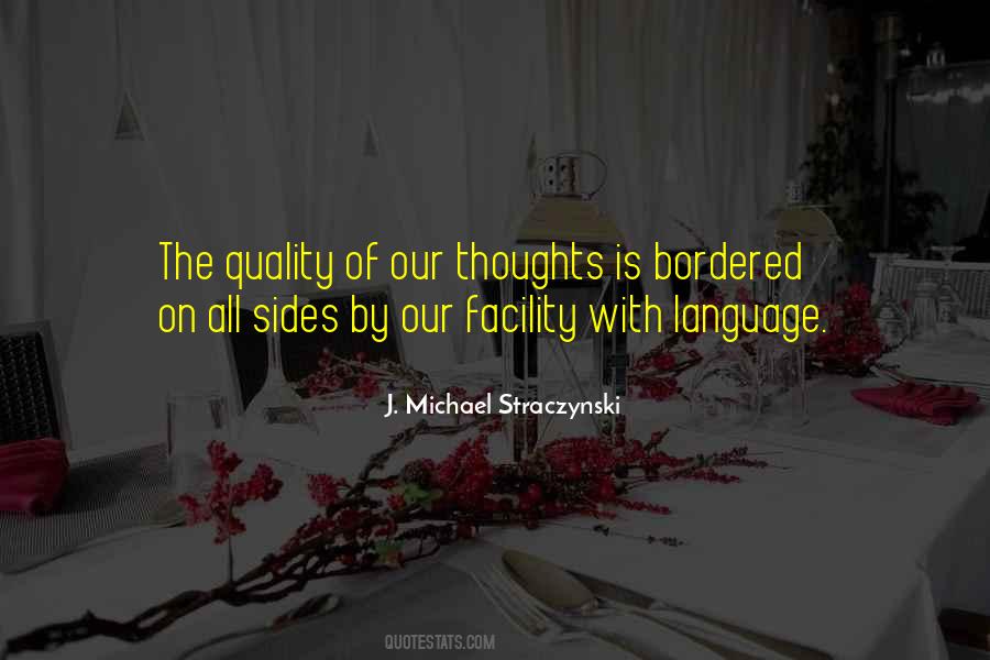 Quality Thoughts Quotes #525050