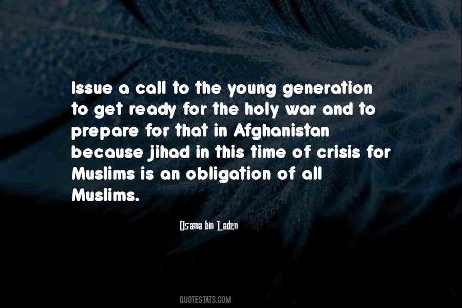 Crisis Time Quotes #837804