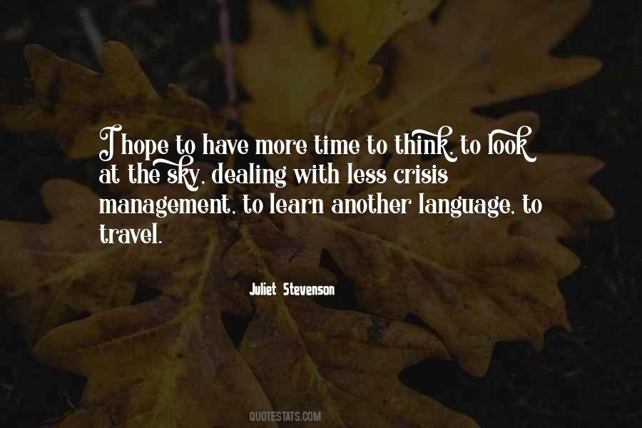 Crisis Time Quotes #842492