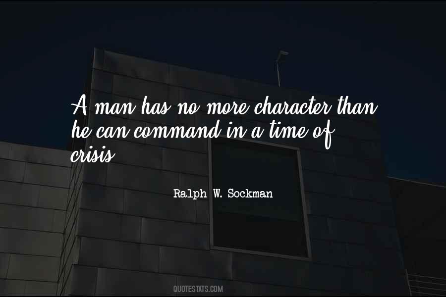 Crisis Time Quotes #876466