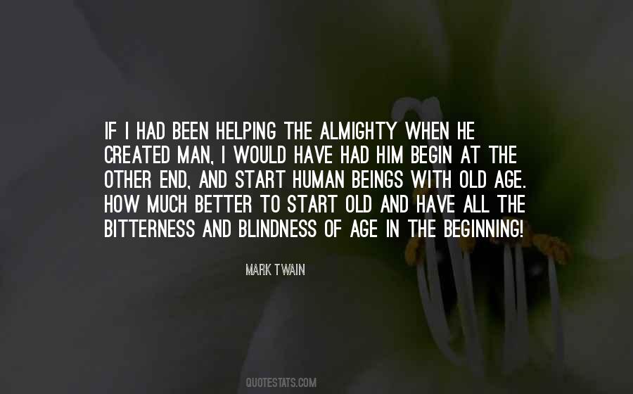 Helping Man Quotes #1258004