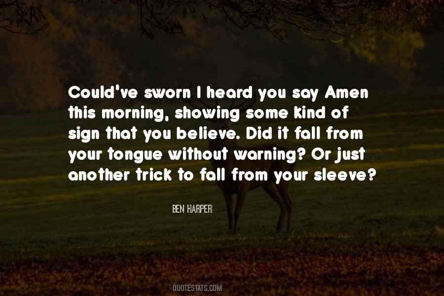 Fall Morning Quotes #1167072