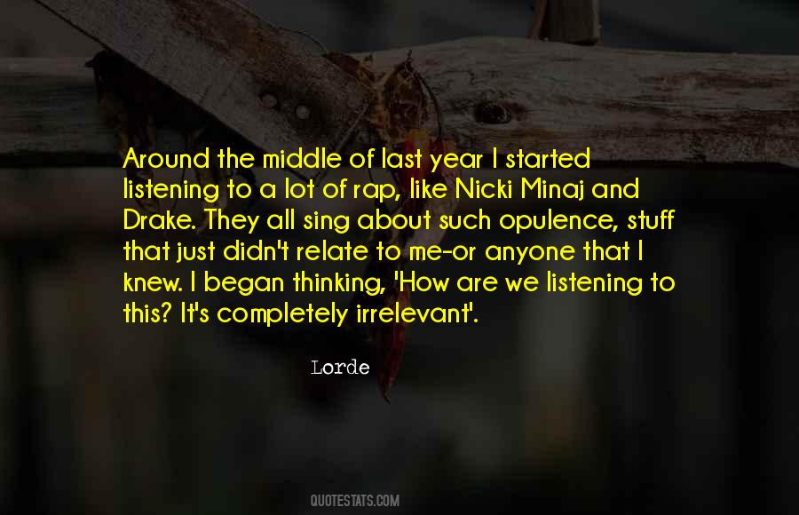 Middle Of The Year Quotes #1618013