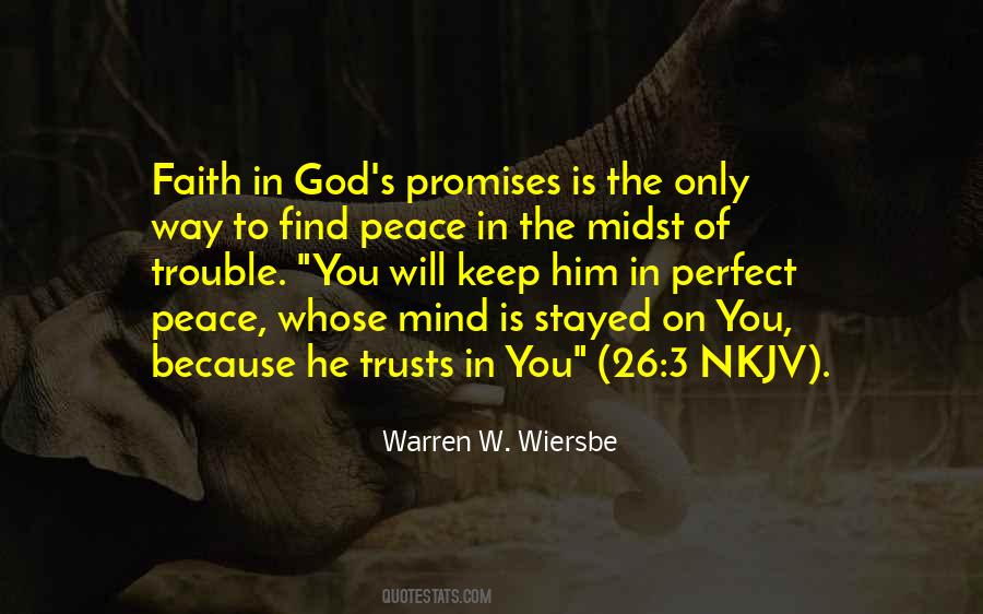 Trouble With Peace Quotes #1607326